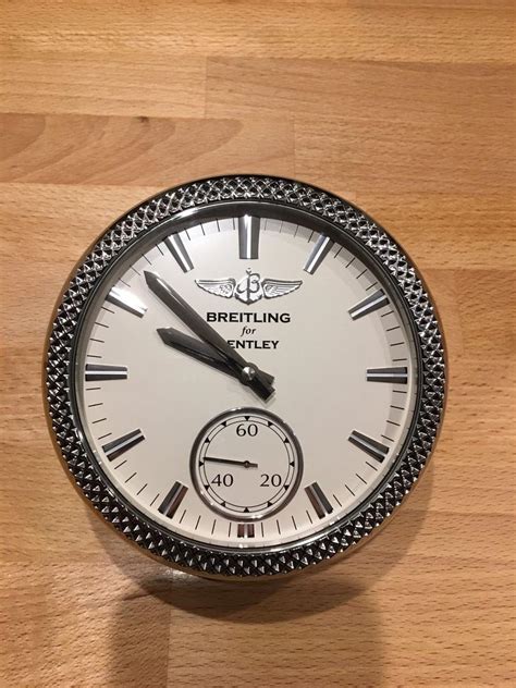 breitling for bentley desk clock|breitling for bentley mulliner.